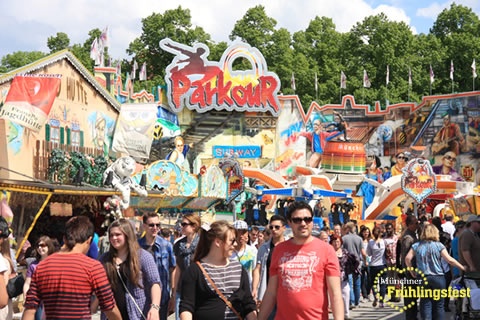 Frühlingsfest bei Tag