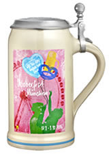 Neuer Oktoberfestkrug 2016 mit Zinndeckel